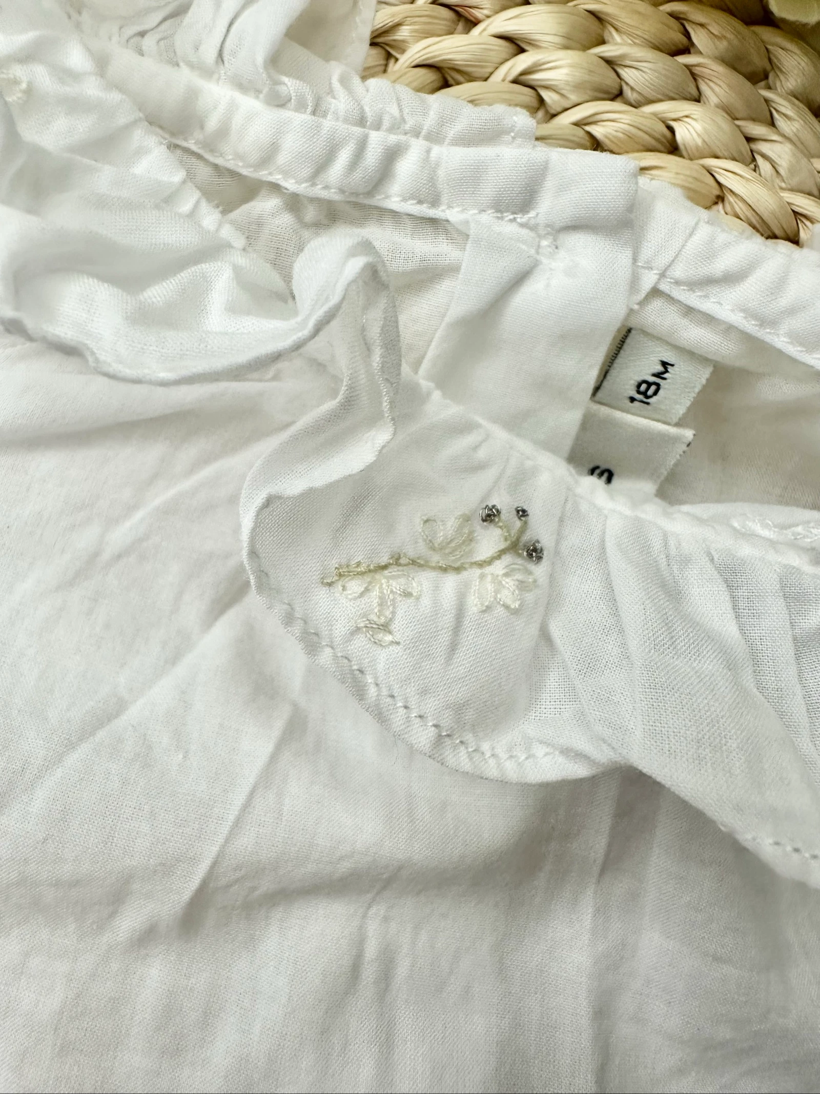Witte hemdblouse Cyrillus 18 maanden – photo 3